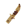 Minifig Toy Desert CAMO Survival Knife