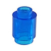 1x1 Brick Round Clear Blue (1 each) - Bricks