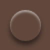 1x1 Pixel Brick Art Tile (1 each) - Brown - Bricks