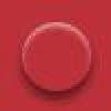 1x1 Pixel Brick Art Tile (1 each) - Red - Bricks