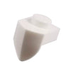 1x1 Plate with 1 Tooth White (1 each) - Bricks