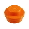 1x1 Round Plate Orange (1 each) - Bricks