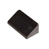 1x2 Tile with 30 Degree Slope Black (1 each) - Bricks