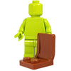 Minifig Color Seat or Chair - Brown - Bricks
