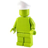 Minifig World War II Officer’s Cap White - Headgear