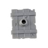 Minifig Silver Wooden Shield - Shield