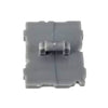 Minifig Silver Wooden Shield - Shield
