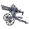 Minifig World War II Mobile AntiAircraft Grey - Heavy Weapon