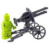 Minifig World War II Mobile AntiAircraft Grey - Heavy Weapon