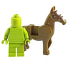 Minifig Pack Horse - Mocha - Animals