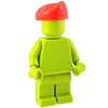 Minifig Red Beret - Headgear