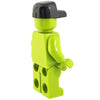 Minifig Black Patrol Cap with Logo - Headgear