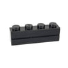 1x4 Masonry Profile Brick BLACK (1 each) - Bricks