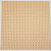 Minifig 32x32 Dots Building Block Baseplates - Tan - Baseplate