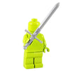 Minifig Toy Claymore Sword Silver - Sword