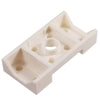 2x4 Mudguard with Arch Studded with Hole White (1 each) - Bricks