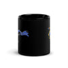 Brick Forces Heroes with Dark Knight Black Glossy Mug