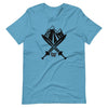 Brick Forces Alpine Unit Short-Sleeve Unisex T-Shirt - Ocean Blue / S - Printful Clothing