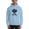 Brick Forces Alpine Unit Unisex Hoodie - Light Blue / S - Printful Clothing