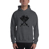 Brick Forces Alpine Unit Unisex Hoodie - Dark Heather / S - Printful Clothing