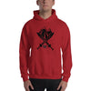Brick Forces Alpine Unit Unisex Hoodie - Red / S - Printful Clothing