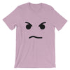 Brick Forces Angry Face Short-Sleeve Unisex T-Shirt - Heather Prism Lilac / XS
