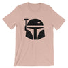 Brick Forces Boba Short-Sleeve Unisex T-Shirt - Heather Prism Peach / XS