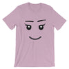 Brick Forces Girl Face Short-Sleeve Unisex T-Shirt - Heather Prism Lilac / XS