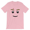 Brick Forces Harry Face Short-Sleeve Unisex T-Shirt - Pink / S