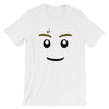 Brick Forces Harry Face Short-Sleeve Unisex T-Shirt - White / XS