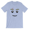 Brick Forces Harry Face Short-Sleeve Unisex T-Shirt - Heather Blue / S
