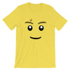 Brick Forces Harry Face Short-Sleeve Unisex T-Shirt - Yellow / S
