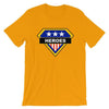 Brick Forces Heroes Short-Sleeve Unisex T-Shirt - Gold / S