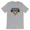 Brick Forces Heroes Short-Sleeve Unisex T-Shirt - Silver / S