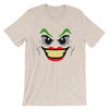 Brick Forces Joker Face Short-Sleeve Unisex T-Shirt - Soft Cream / S