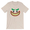 Brick Forces Joker Face Short-Sleeve Unisex T-Shirt - Soft Cream / S