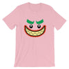 Brick Forces Joker Face Short-Sleeve Unisex T-Shirt - Pink / S