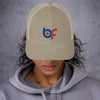 Brick Forces Logo Embroidered Trucker Cap - Khaki - Printful Clothing