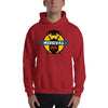 Brick Forces Medieval Unisex Hoodie - Red / S - Printful Clothing