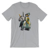 Brick Forces Mounted Knight Short-Sleeve Unisex T-Shirt - Silver / S