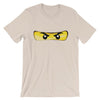 Brick Forces Ninja Eyes Short-Sleeve Unisex T-Shirt - Soft Cream / S
