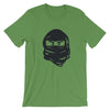 Brick Forces Ninja Face Short-Sleeve Unisex T-Shirt - Leaf / S