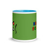 Brick Forces Orc Face Mug with Color Inside - Printful Clothing