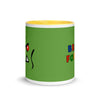 Brick Forces Orc Face Mug with Color Inside - Printful Clothing
