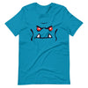 Brick Forces Orc Face Short-Sleeve Unisex T-Shirt - Aqua / S