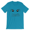 Brick Forces Scruffy Face Short-Sleeve Unisex T-Shirt - Aqua / S