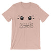 Brick Forces Scruffy Face Short-Sleeve Unisex T-Shirt - Heather Prism Peach / XS