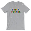 Brick Forces Short-Sleeve Unisex T-Shirt - Silver / S