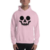 Brick Forces Skeleton Face Unisex Hoodie - Light Pink / S - Printful Clothing