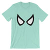 Brick Forces Spider Eyes Short-Sleeve Unisex T-Shirt - Heather Mint / S